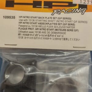 Nitro start back plate packaging.