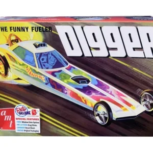 Vintage Digger model car packaging