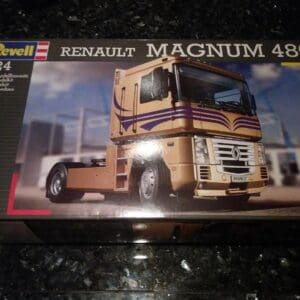 Revell Renault model packaging