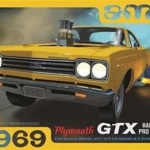 1969 Plymouth GTX model kit box art