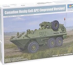 Canadian Husky 6x6 APC model kit packaging.