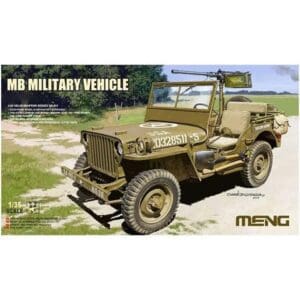 Military style vehicle on dirt road