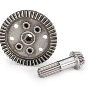 Metal gear and pinion set for models.