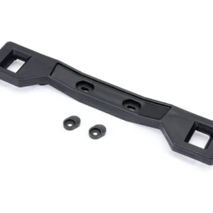 Black mounting plate with rubber washers included.